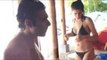 Hot Nargis Fakhri Caught on Beach in Bikini with Uday Chopra! | Hindi Hot Latest News | Maldives
