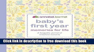 [Download] Baby s First Year - Memories for Life: A Keepsake Journal of Milestone Moments Kindle