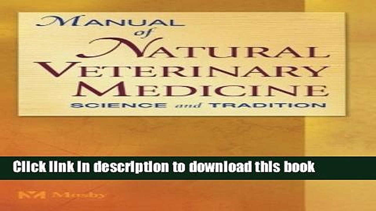 [Download] Manual of Natural Veterinary Medicine: Science and Tradition, 1e Kindle Collection