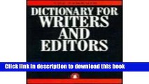 [Fresh] Dictionary for Writers and Editors, The Penguin (Dictionary, Penguin) Online Ebook