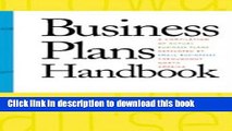[Popular Books] Business Plans Handbook Free Online