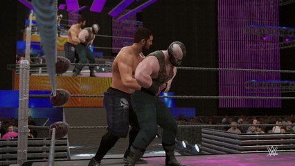 WWE 2K16 curtis axel v bane