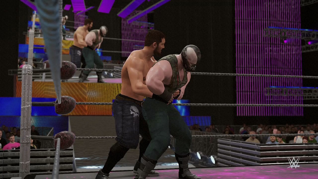 WWE 2K16 curtis axel v bane