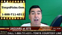 New York Jets vs. Jacksonville Jaguars Free Pick Prediction NFL Pro Football Odds Preview 8-11-2016