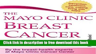 [Download] The Mayo Clinic Breast Cancer Book Kindle Online