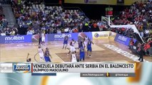 Venezuela debutará ante Serbia en el baloncesto olímpico masculino