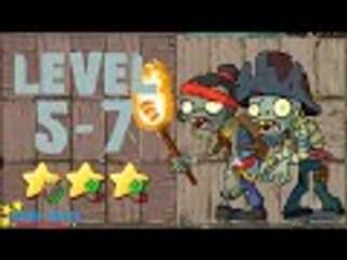 [v1.0.81+] Plants vs. Zombies: All Stars - Pirate Seas Level 5-7 [4K 60FPS]