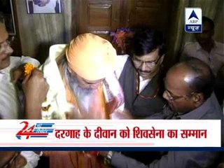 Shiv Sena felicitates Ajmer Dargah diwan for opposing Pakistan PM's visit