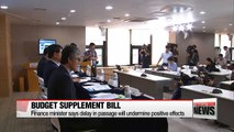 Finance minister calls for swift passage of budget supplement bill