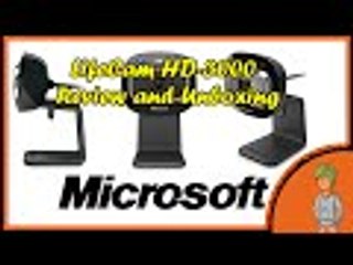 LifeCam HD-3000 Review and Unboxing