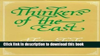 [Fresh] Thinkers of the East New Books