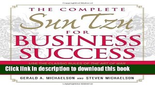 [PDF Kindle] The Complete Sun Tzu for Business Success: Use the Classic Rules of The Art of War to