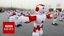 Robot Rave 1007 dancing robots break Guinness World Record - BBC News