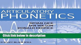 Books Articulatory Phonetics Free Download