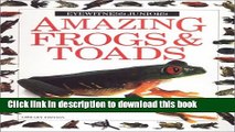 [Download] Amazing Frogs and Toads Paperback Online