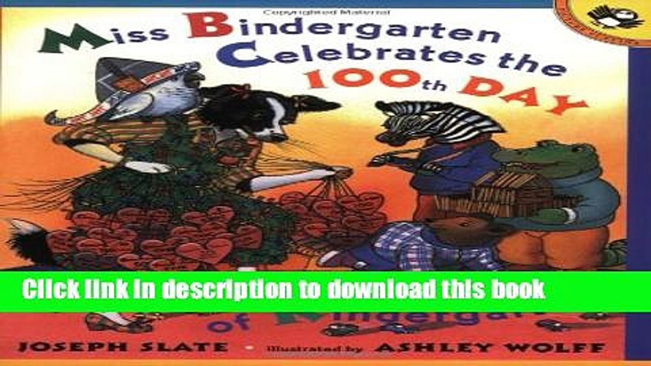 [Download] Miss Bindergarten Celebrates the 100th Day of Kindergarten Paperback Free