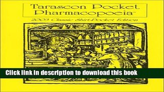 [Popular] Tarascon Pocket Pharmacopoeia (Classic Shirt-Pocket Edition 5
