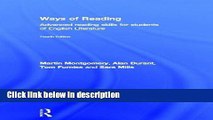 [PDF] Ways of Reading: Advanced Reading Skills for Students of English Literature Book Online