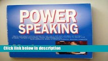Ebook Power Speaking: A Guide to Writing   Delivering Professional Speeches Full Online
