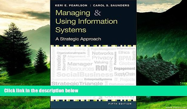 Must Have Managing and Using Information System READ Ebook Online Free