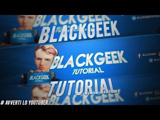 SPEED ART BLACKGEEKTUTORIAL II CAISARTSDESIGNE II #AVVERTI LO YOUTUBER