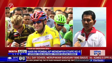 Etape Lima, Rute Terpanjang Tour de Singkarak 2016