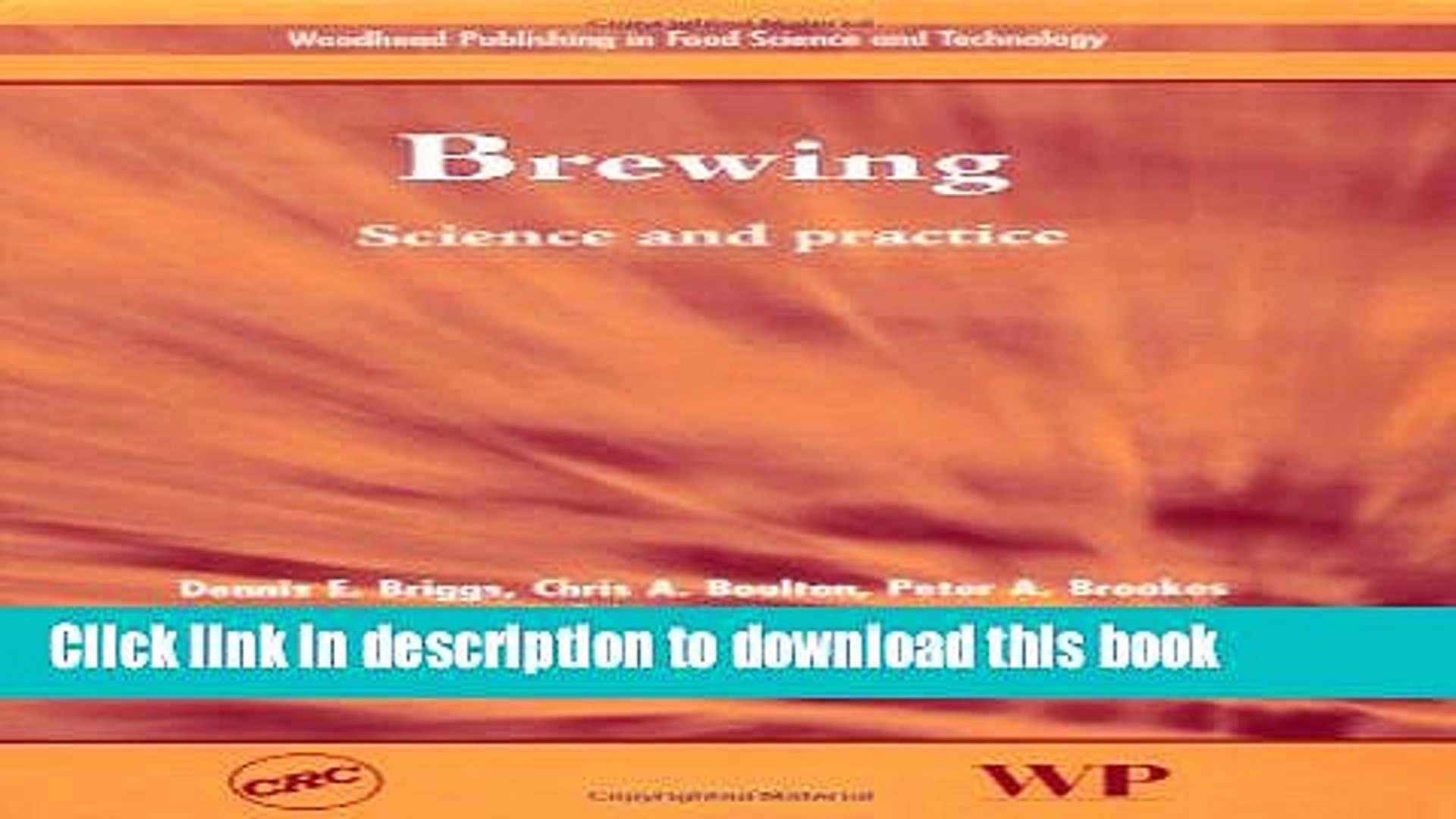 ⁣[PDF] Brewing: Science and Practice (Woodhead Publishing in Food Science and Technology) E-Book