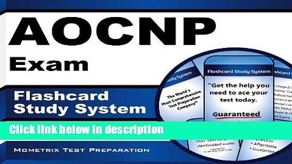 Ebook AOCNP Exam Flashcard Study System: AOCNP Test Practice Questions   Review for the ONCC