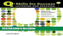 Ebook Q: Skills for Success 3 Listening   Speaking Student Book with Student Access Code Card Full