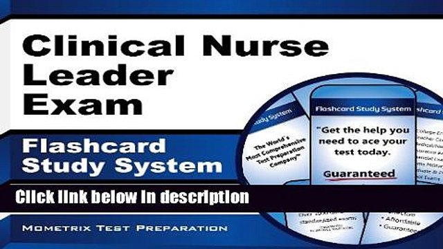 Download Clinical Nurse Leader Exam Flashcard Study System: CNL Test Practice Questions Review
