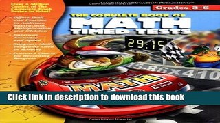 Download The Complete Book of Math Timed Tests E-Book Online