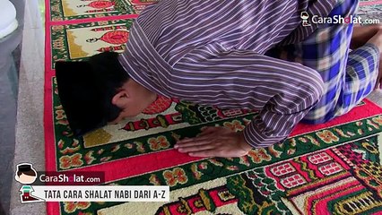 Cara Sholat 15. Tata Cara Sujud