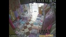 فيديو لعملية سرقة محل تجاري بمدينة طنجة  13/10/2014