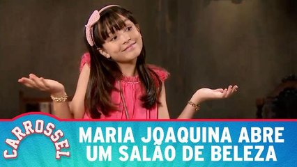 Maria Joaquina abre um salão de beleza