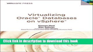 [Download] Virtualizing Oracle Databases on vSphere Hardcover Free