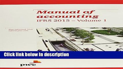 [PDF] Manual of Accounting IFRS 2015 PACK Ebook Online
