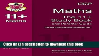 Download 11+ Maths Study Book and Parents  Guide for the CEM Test E-Book Free