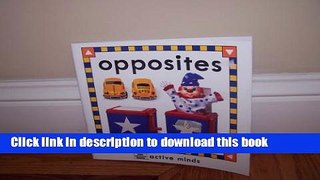 Download Opposites (Active Minds) Book Free