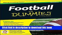 [Popular] Football For Dummies Kindle OnlineCollection
