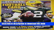 [Popular] Beckett Football Card Price Guide No. 32 Kindle OnlineCollection