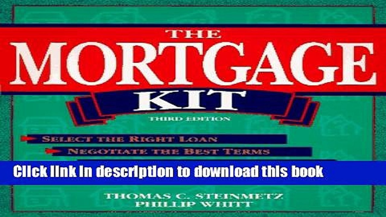 [PDF Kindle] The Mortgage Kit Free Books
