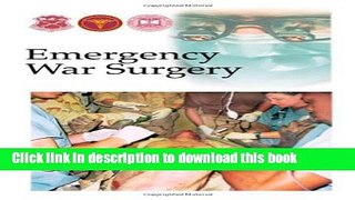 [Popular] Emergency War Surgery Hardcover Free