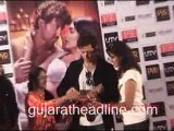 Hrithik Roshan and Pooja Hegde in Ahmedabad promotes Mohenjo Daro movie