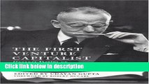[PDF] The First Venture Capitalist: Georges Doriot on Leadership, Capital, and Business