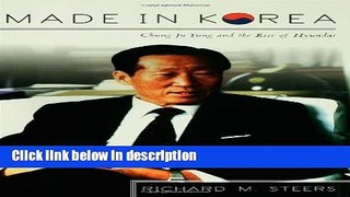 [PDF] Made in Korea: Chung Ju Yung and the Rise of Hyundai Ebook Online