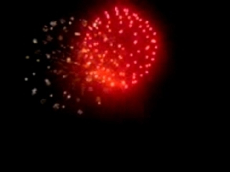 feu d'artifice