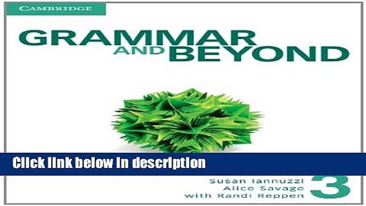 [PDF] Grammar and Beyond Level 3 Student s Book and Class Audio CD Pack Book Online