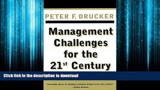 FAVORIT BOOK Management Challenges for the 21st Century READ EBOOK