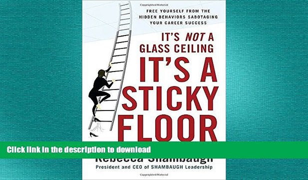 Favorit Book It S Not A Glass Ceiling It S A Sticky Floor Free
