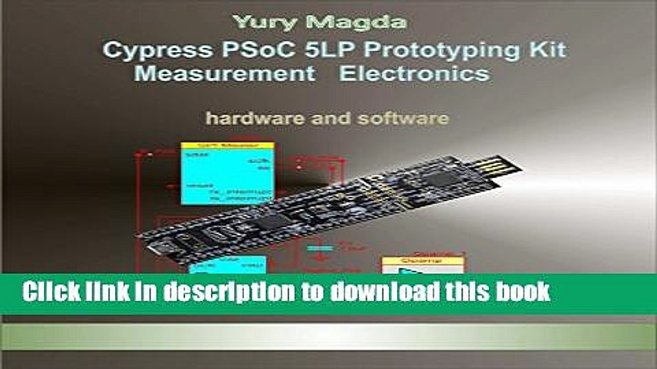 [Download] Cypress PSoC 5LP Prototyping Kit Measurement Electronics: hardware and software